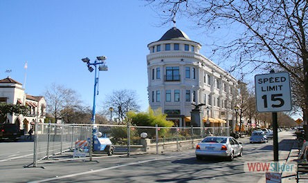 City of Santa Cruz event fencing Pic #1