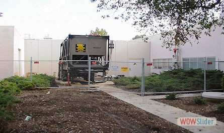 Fencing around equipment